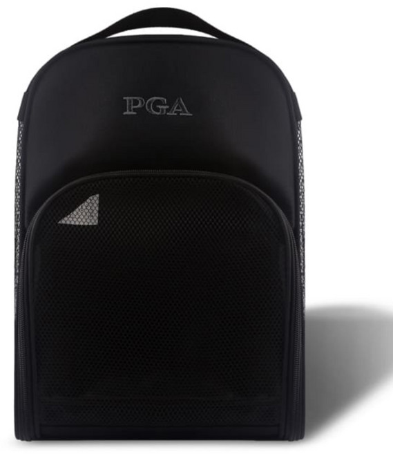 PGA투어 골프 슈즈백, 블랙, 1개