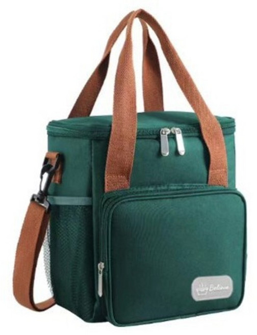 오와이규 피크닉 보온 보냉백, 녹색, 1개