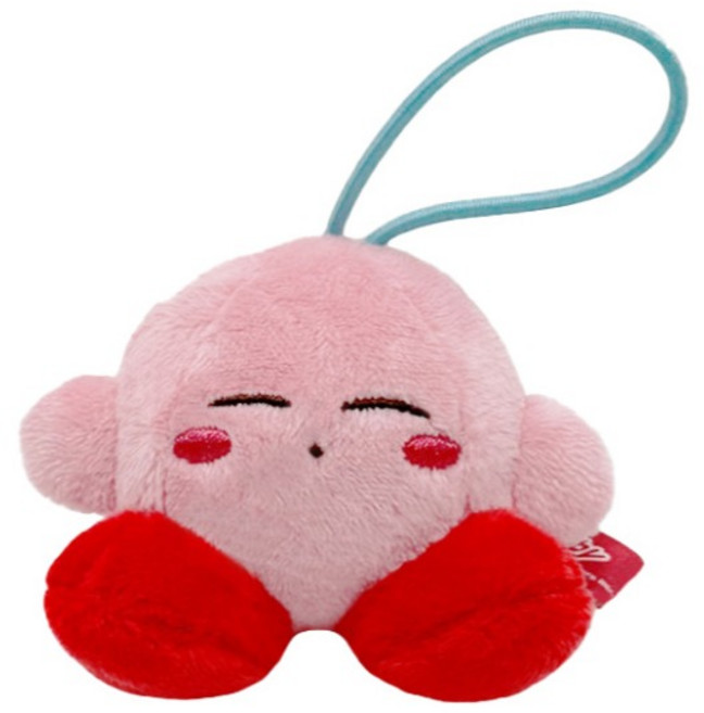 星之卡比 Puchi MC 坐姿絨毛娃娃吊飾, 5cm, 1個, 混合顏色