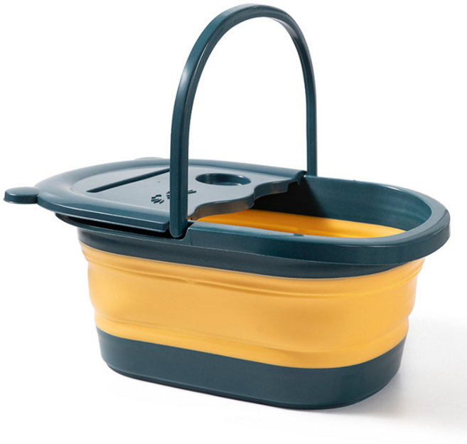 스카위즈 심플 족욕기, 1개, 옐로우그린