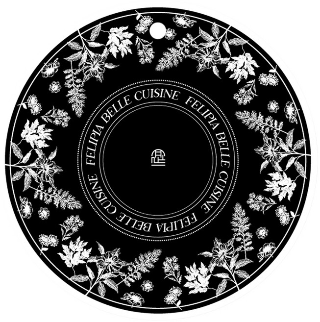 페리피아 벨라 실리콘 인덕션매트, 블랙, 1개