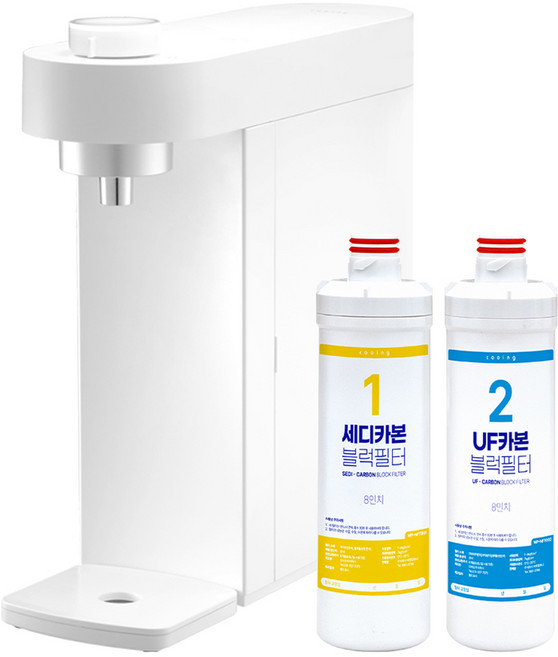 쿠잉전자 무전원 직수형 정수기 방문설치, WP-N01WH