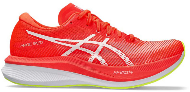 아식스 여성용 매직 스피드 3 운동화 1012B518-600