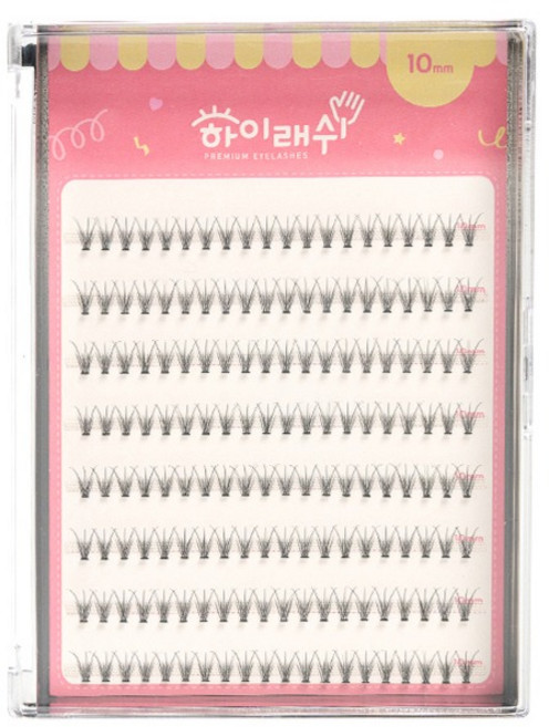 하이래쉬 가닥 인조 속눈썹 MIX 8줄, 1개, 바비 E