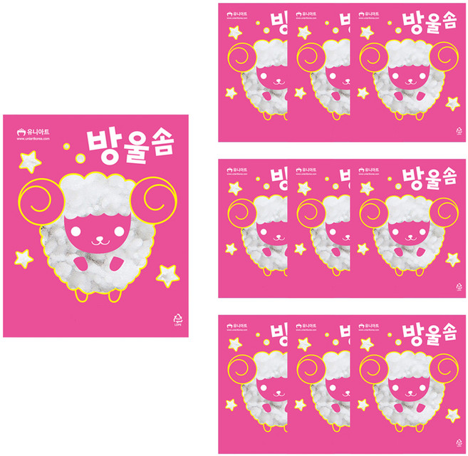 유니아트 방울솜, 10개