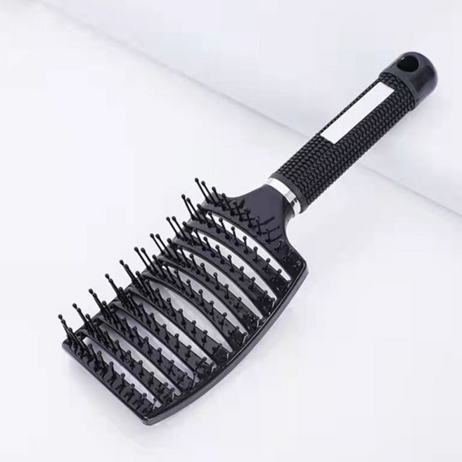 도도리치 바버샵 드라이 헤어 브러쉬, 1개, 블랙