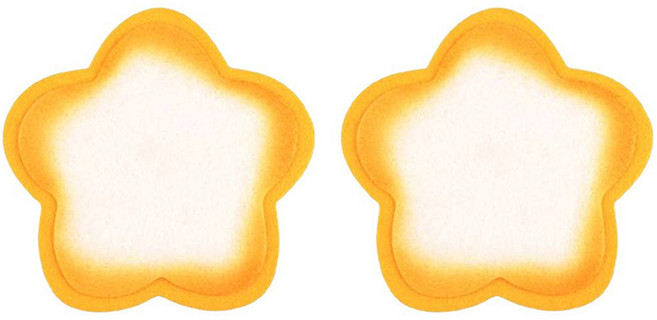 유니아트 펠트 별판 신형, 주황투톤, 2개