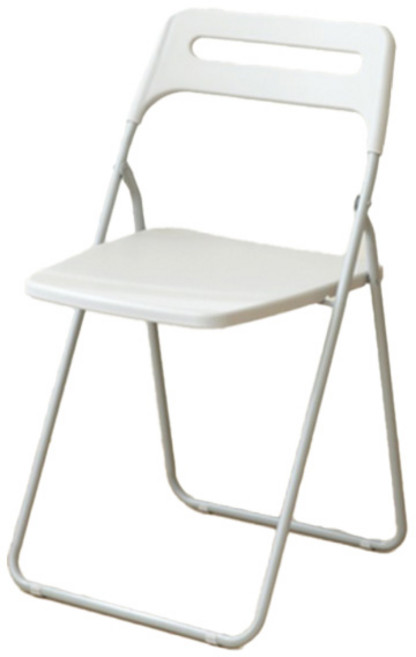 팬물산 이지라이프 폴딩 등받이 의자, 애쉬그레이, 1개