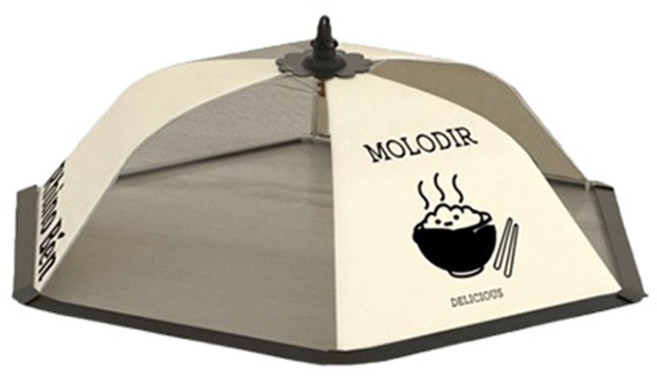 블럭마트 원터치 밥상덮개 밥상보 원형, 1개