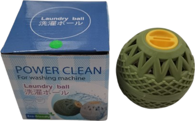 킹스로드 필터 클린 세탁볼, 그린, 1개