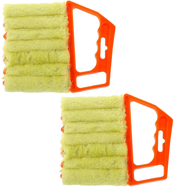 포스트로드 블라인드 청소 틈새 브러쉬, 레드, 2개