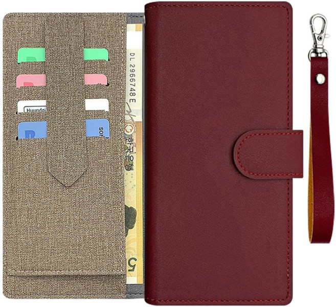 아이엔픽 모론즈 지갑형 다이어리 휴대폰 케이스