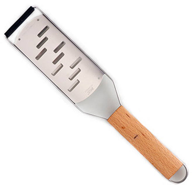 제우스 나무 손잡이 치즈그레이터 사각슬라이스, 1개