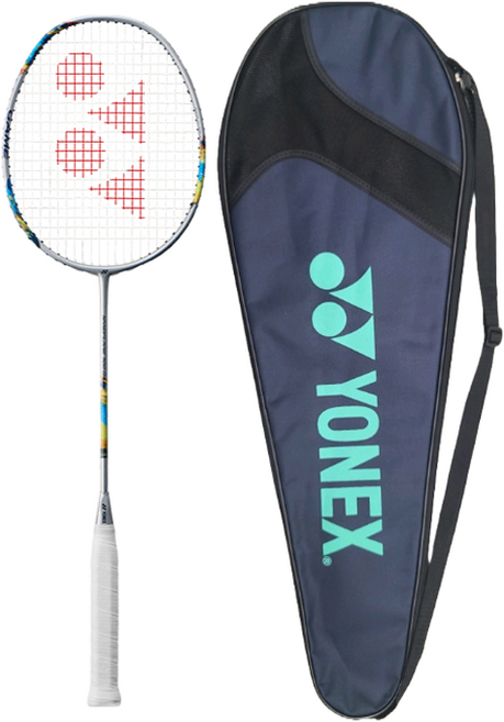 YONEX 羽球拍 已穿線 SILVER NANOFLARE 700 PLAY + 全罩式拍套組, 1套, 單一商品