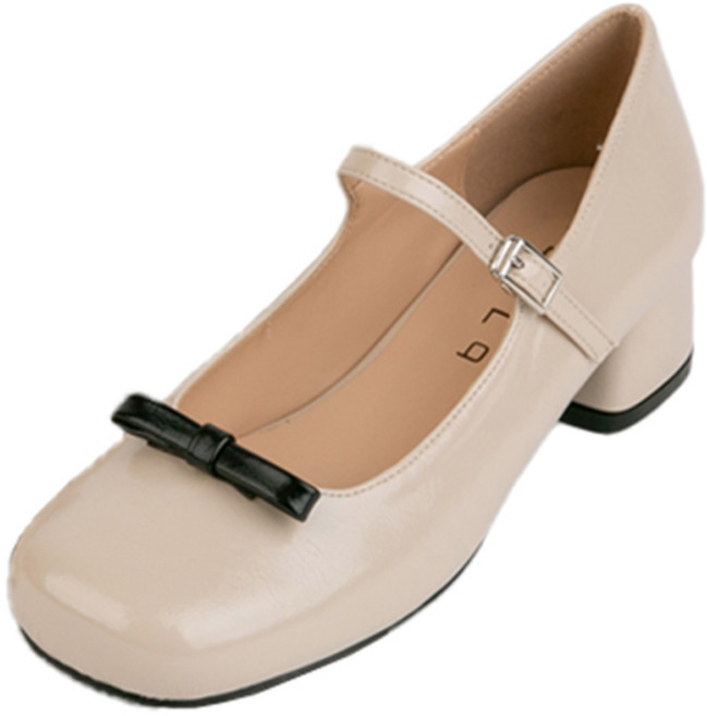 에델나인 라푼젤 리본 메리제인슈즈 4cm