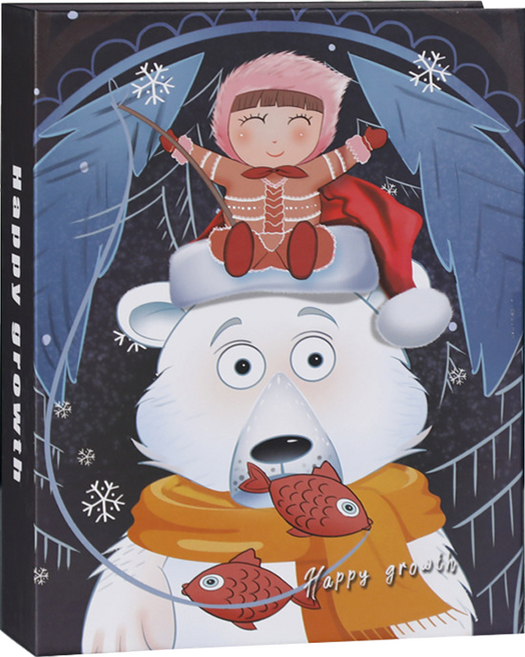 비투윈 예쁜 포토 앨범, 북극곰L, 100매