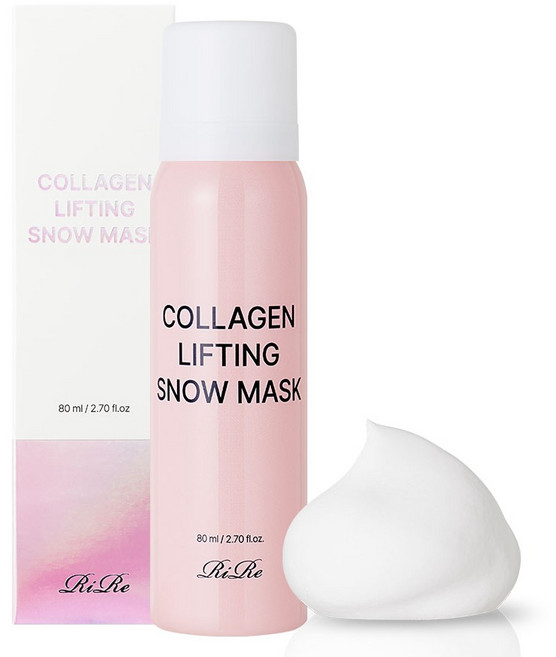 리르 콜라겐 리프팅 스노우 마스크, 1개, 80ml