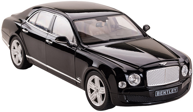 라스타 벤틀리 Mulsanne black 1:18 다이캐스트, 혼합색상, 1개