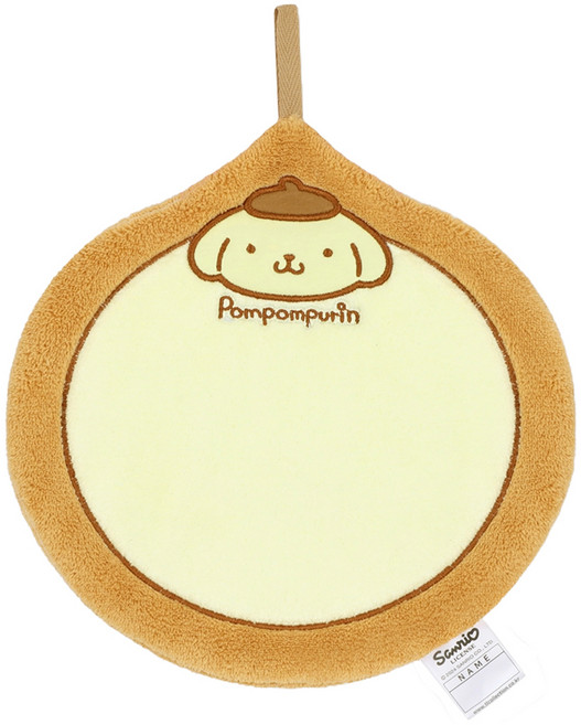 프리미에팜 폼폼푸린 패치 핸드타올, 혼합색상, 1개