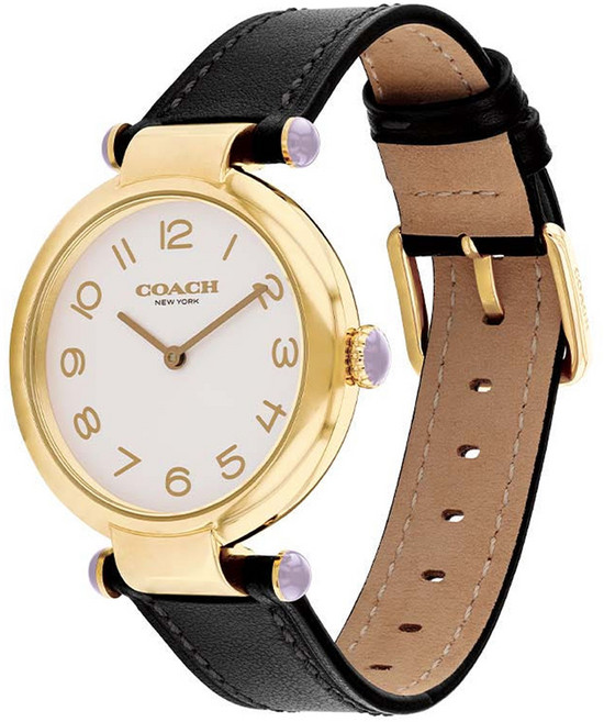 COACH 蔻馳 女款Carri鱷魚皮皮革手錶 14503998