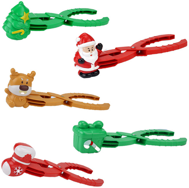 리버폭스 스노우 토이즈 싼타 집계형 눈놀이, 혼합색상, 1세트