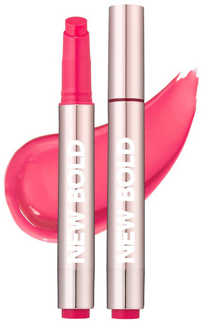 더페이스샵 뉴 볼드 글로우 멜팅 립, 1개, 02 슈트로베리