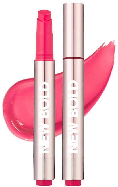 더페이스샵 뉴 볼드 글로우 멜팅 립, 1개, 02 슈트로베리 - 쿠팡