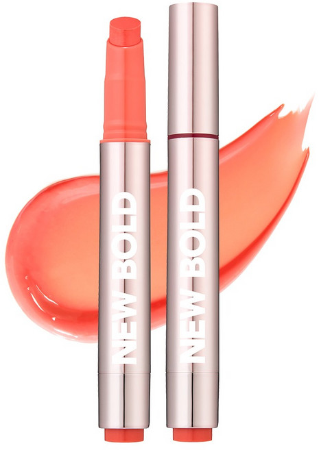 더페이스샵 뉴 볼드 글로우 멜팅 립, 1개, 01 피치잼