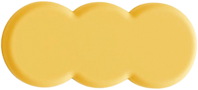 에이드엘 트리플 실리콘 수저받침, 치즈, 1개