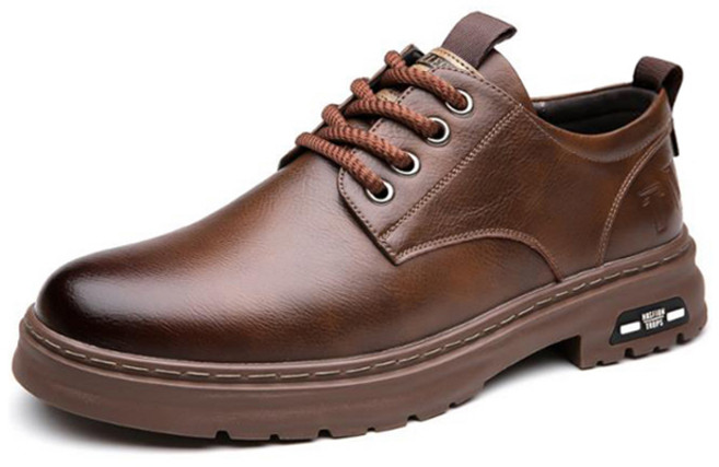 Basic Step 男士圓頭牛津低筒工裝靴 EA034