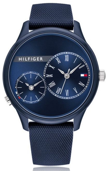 타미힐피거 여성용 메그 듀얼 실리콘 시계 1782146