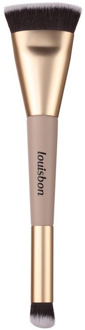 루이본 소프트 메이크업 브러쉬, 1개, 베이지
