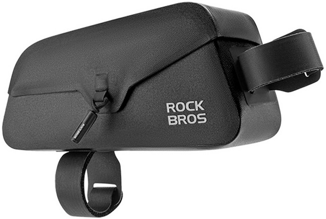 락브로스 자전거가방 마그네틱 탑튜브가방 프레임가방 AS-133, 블랙, 1개