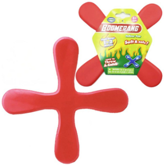 비투윈 캠핑게임 부메랑, 네잎레드, 1개