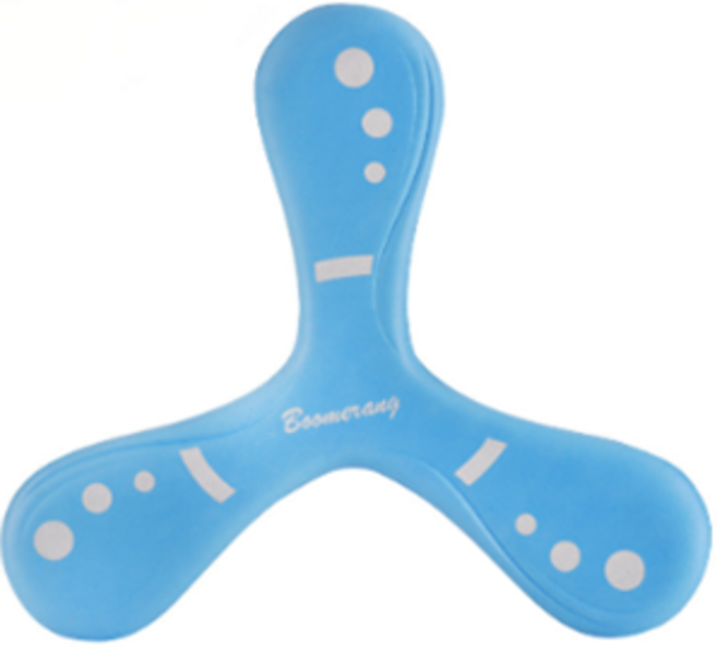 나이그로신 캠핑게임 부메랑 22cm, 하늘, 1개