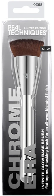 리얼테크닉스 인피니트 글로우 베이스 브러쉬, 1개, 실버 - 쿠팡