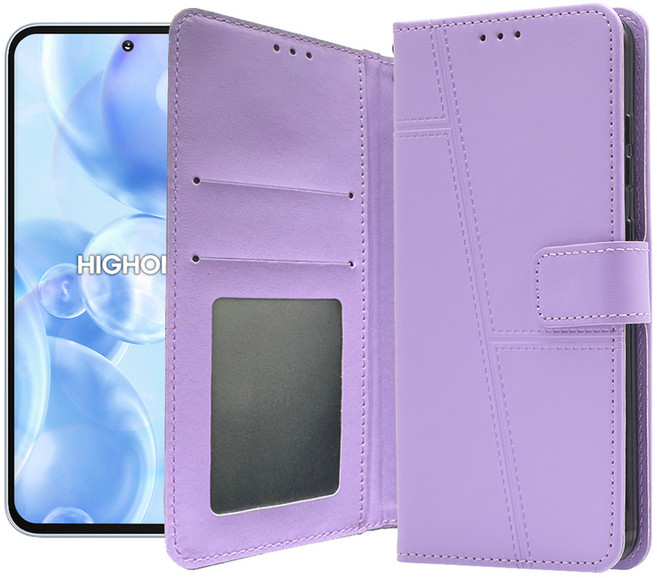 하이온 가죽 카드수납 심플 패턴 다이어리 휴대폰 케이스