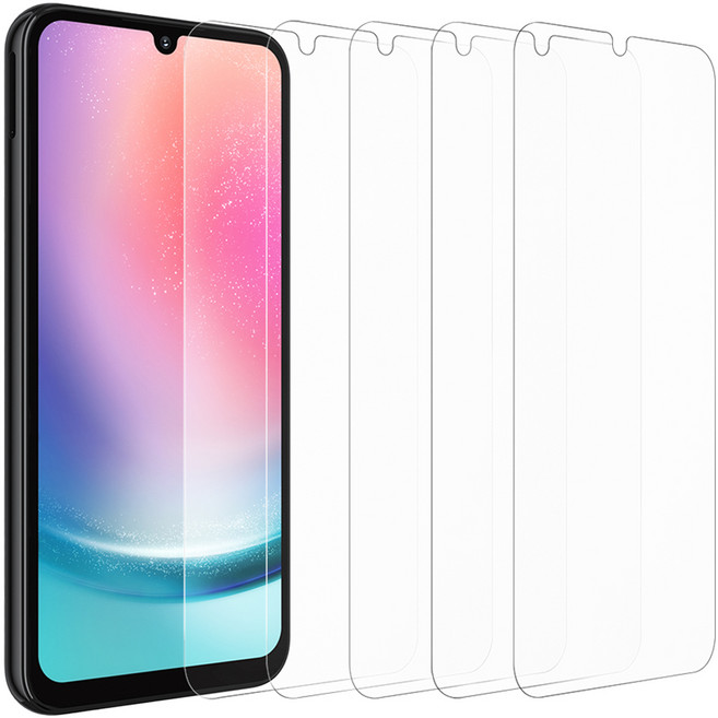 하이온 P글라스 강화유리 보호필름 5p 세트 투명, 1세트