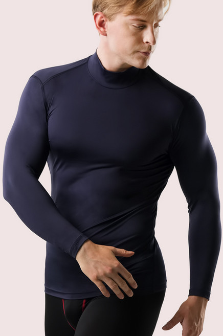 아르메데스 남성용 기모 발열내의 터틀넥 상의 AR-25