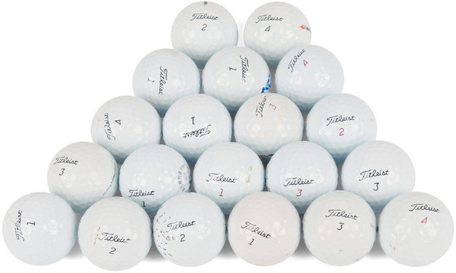 Titleist PRO V1/V1X 二手高爾夫球 A- 20顆, 1個, 20入, 隨機出貨