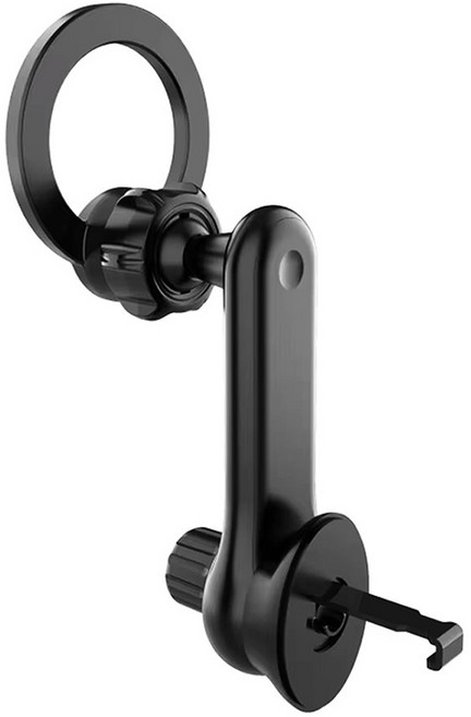 비상 팬텀 코브라 송풍구 맥세이프 차량용 거치대, 1개, 블랙