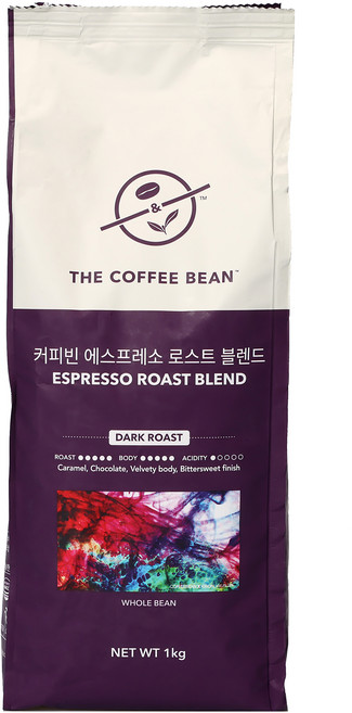 커피빈 에스프레소 로스트 블렌드 원두, 홀빈(분쇄안함), 1kg, 1개
