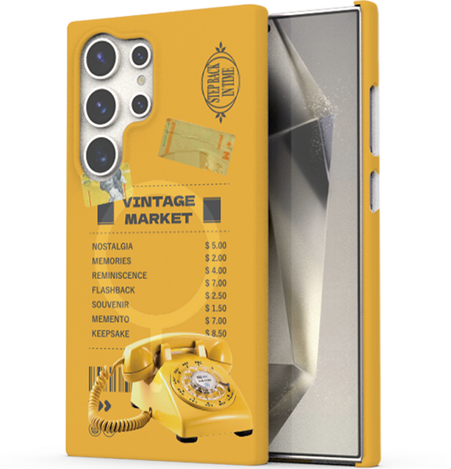 에센스웨어 레트로패치 맥세이프 하드 휴대폰 케이스