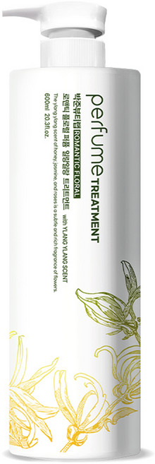박준뷰티랩 로맨틱 플로럴 퍼퓸 일랑일랑 트리트먼트, 1개, 600ml