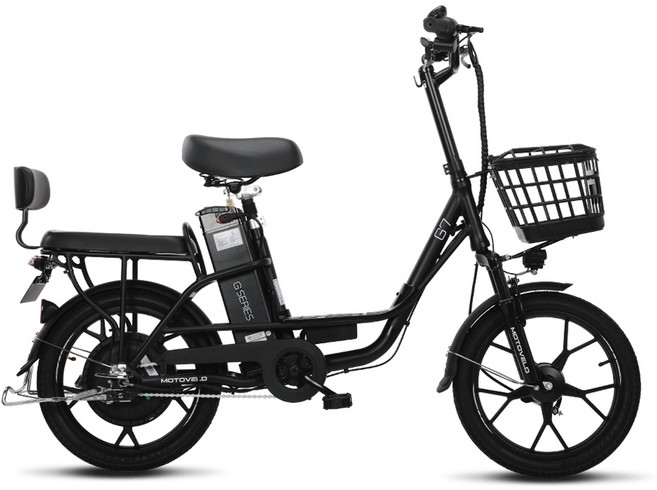 모토벨로 G7 DUAL 350W 48V 20Ah 전기자전거 고객직접설치, 블랙, 알루미늄