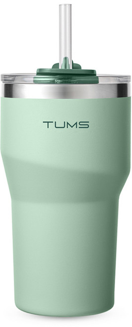 텀스 몬스터 T2.0 텀블러, 릴리그린, 600ml, 1개