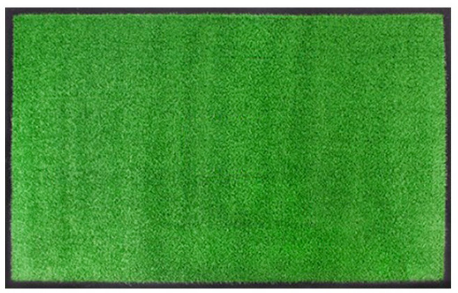 월드크린 미끄럼방지 잔디 현관 매트, 혼합색상, 1개