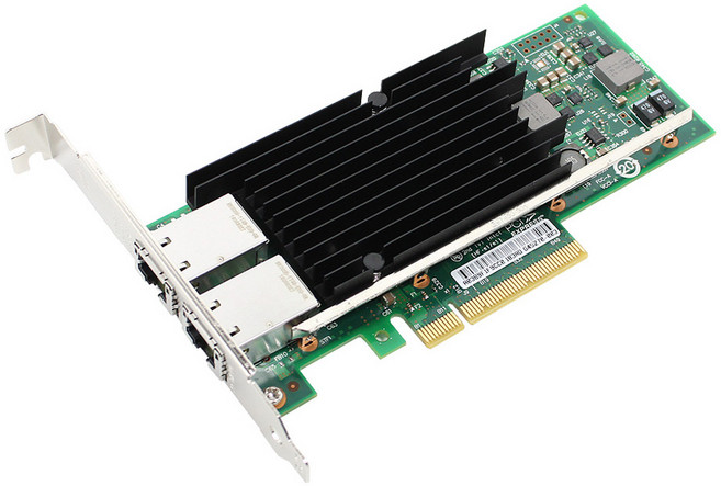 넥시 DUAL COPPERPORT 10G PCI EXPRESS X8 NX388 서버어댑터, NX-X540-T2, 1개