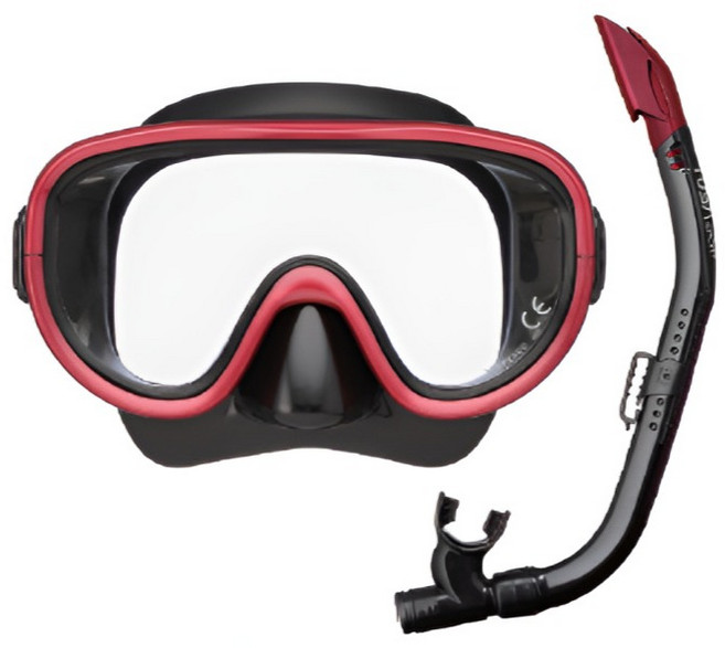 tusa SPORT 浮潛套組 UC-0110, BKMDR