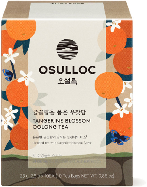 오설록 귤꽃향을 품은 우잣담 차, 2.5g, 10개입, 1개
